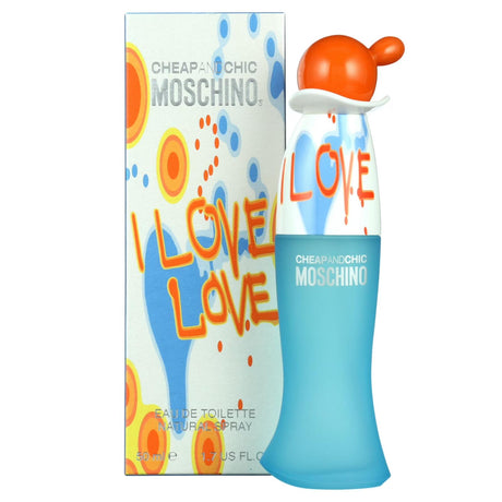 I Love Love Cheap & Chic by Moschino for Women Eau de Toilette Spray 1.7 oz