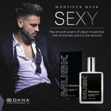 Monsieur Musk For Men Eau de Toilette Spray 4 fl oz