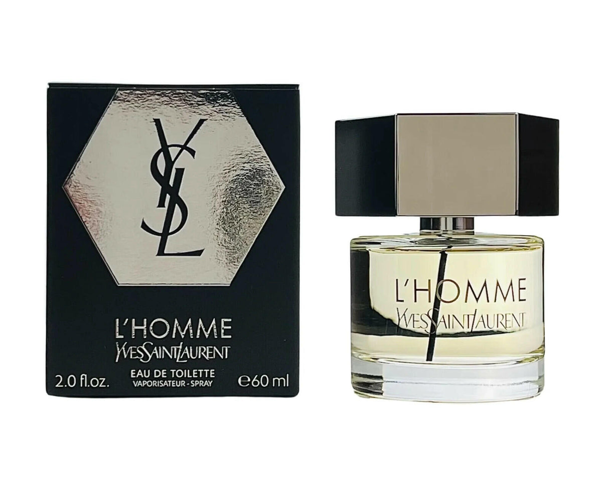 L’Homme Yves Saint Laurent for Men Eau de Toilette Spray 2 oz