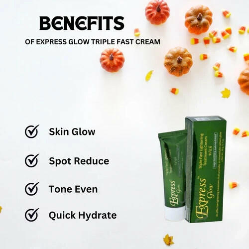 Express Glow Triple Fast Treatment Cream 1.7 oz