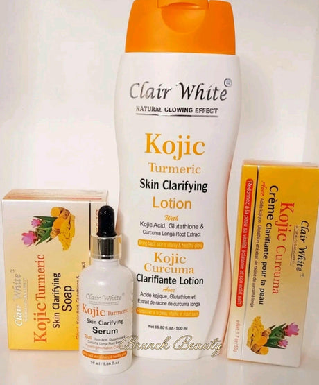 Clair White Kojic Turmeric Skin Clarifying Lotion 16.8 oz