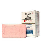 Clair White Rose Extract Brightening Exfoliating Soap 7 oz