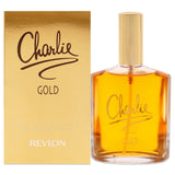 Charlie Gold by Revlon Eau de Toilette Spray 3.4 oz
