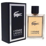 Lacoste L'Homme by Lacoste for Men Eau de Toilette Spray 3.3 oz