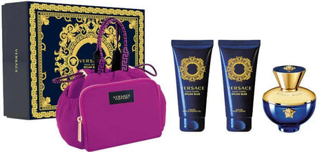 Versace Dylan Blue Fragrance for Women 4 Piece Gift Set