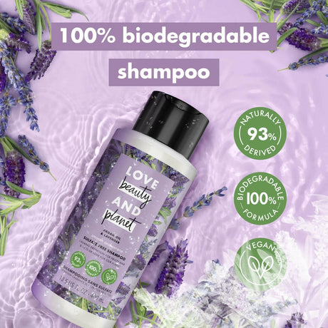 Love Beauty and Planet Argan Oil & Lavender Sulfate Free Shampoo 13.5 oz