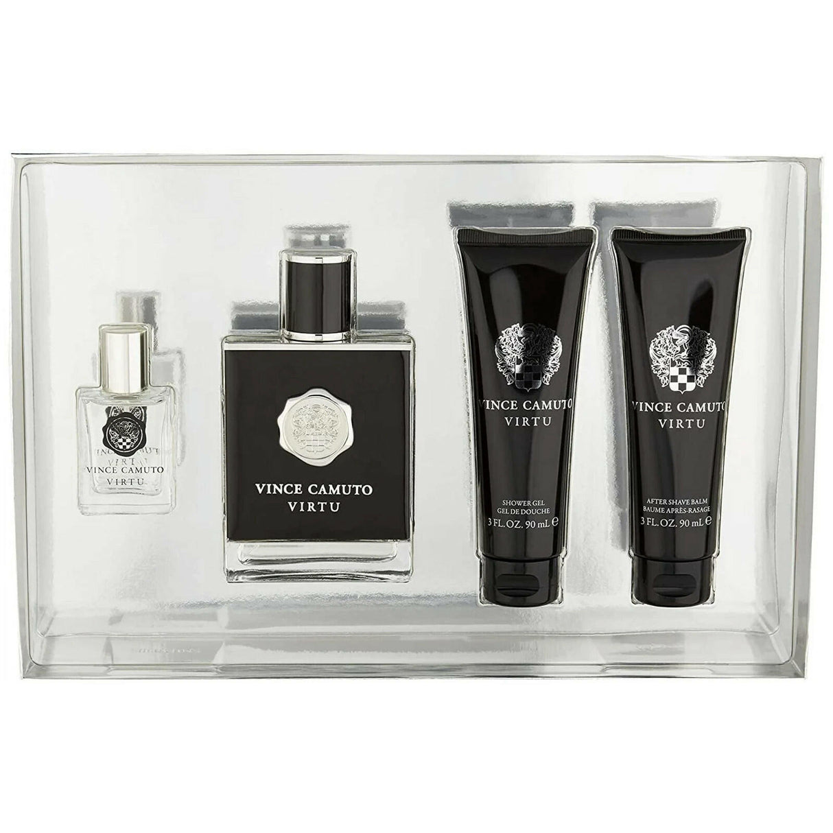 Vince Camuto Virtu Fragrance for Men 4 Piece Gift