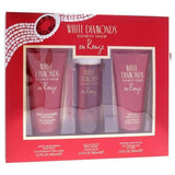 White Diamonds en Rouge by Elizabeth Taylor Fragrance for Women 3 Piece Gift Set