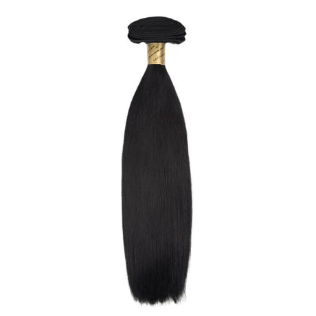 Bohyme Silky Straight Machine Tied Weft Human Hair 14" Color 1