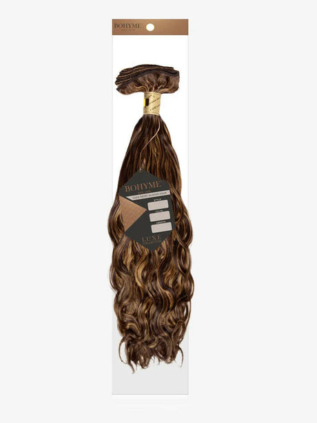 Bohyme French Body Wave Machine-Tied Weft Human Hair 10" Color 27