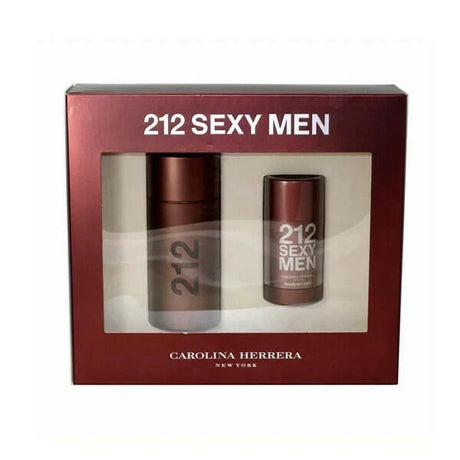 212 Sexy by Carolina Herrera Fragrance for Men 2 Piece Gift Set