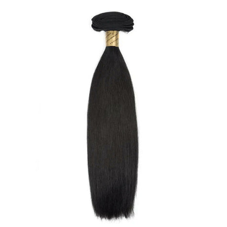 Bohyme Silky Straight Machine Tied Weft Human Hair 12" Color 1