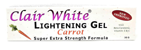 Clair White Carrot Brightening Gel 1 oz