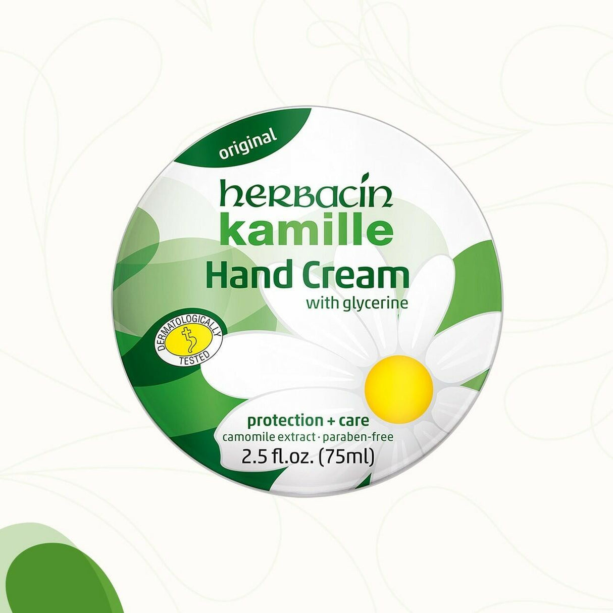 Original Herbacin Kamille Hand Cream 2.5 oz