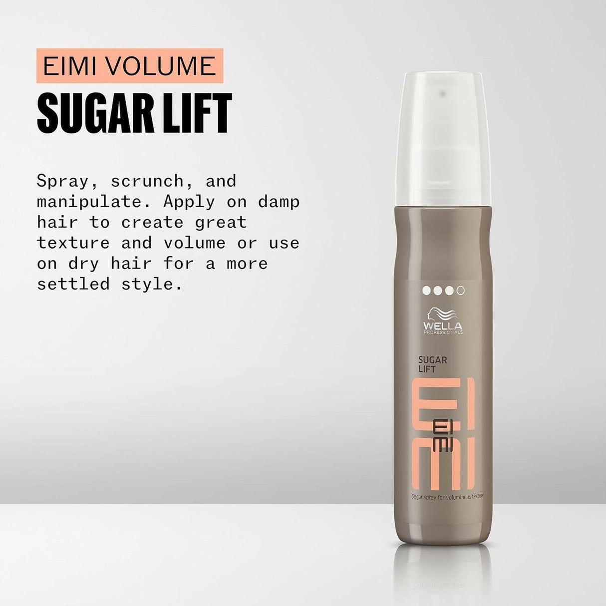Wella EIMI Sugar Lift Voluminous Texture Spray 5.07 oz