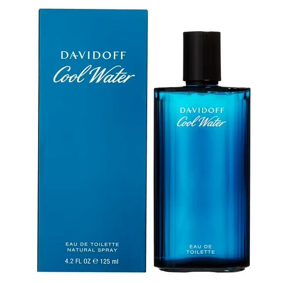 Cool Water by Davidoff for Men Eau de Toilette Spray Tester 4.2 oz
