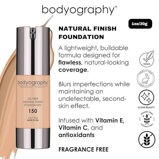 Bodyography Natural Finish Foundation 130 Light/Medium
