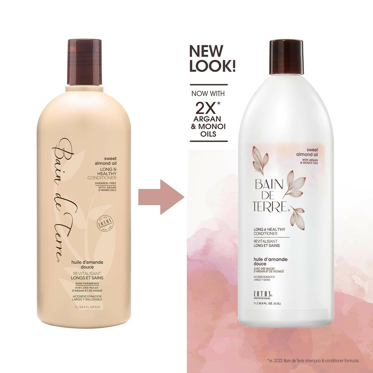 Bain de Terre Sweet Almond Long & Healthy Conditioner 33.8 oz