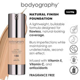 Bodyography Natural Finish Foundation Light/Medium 150