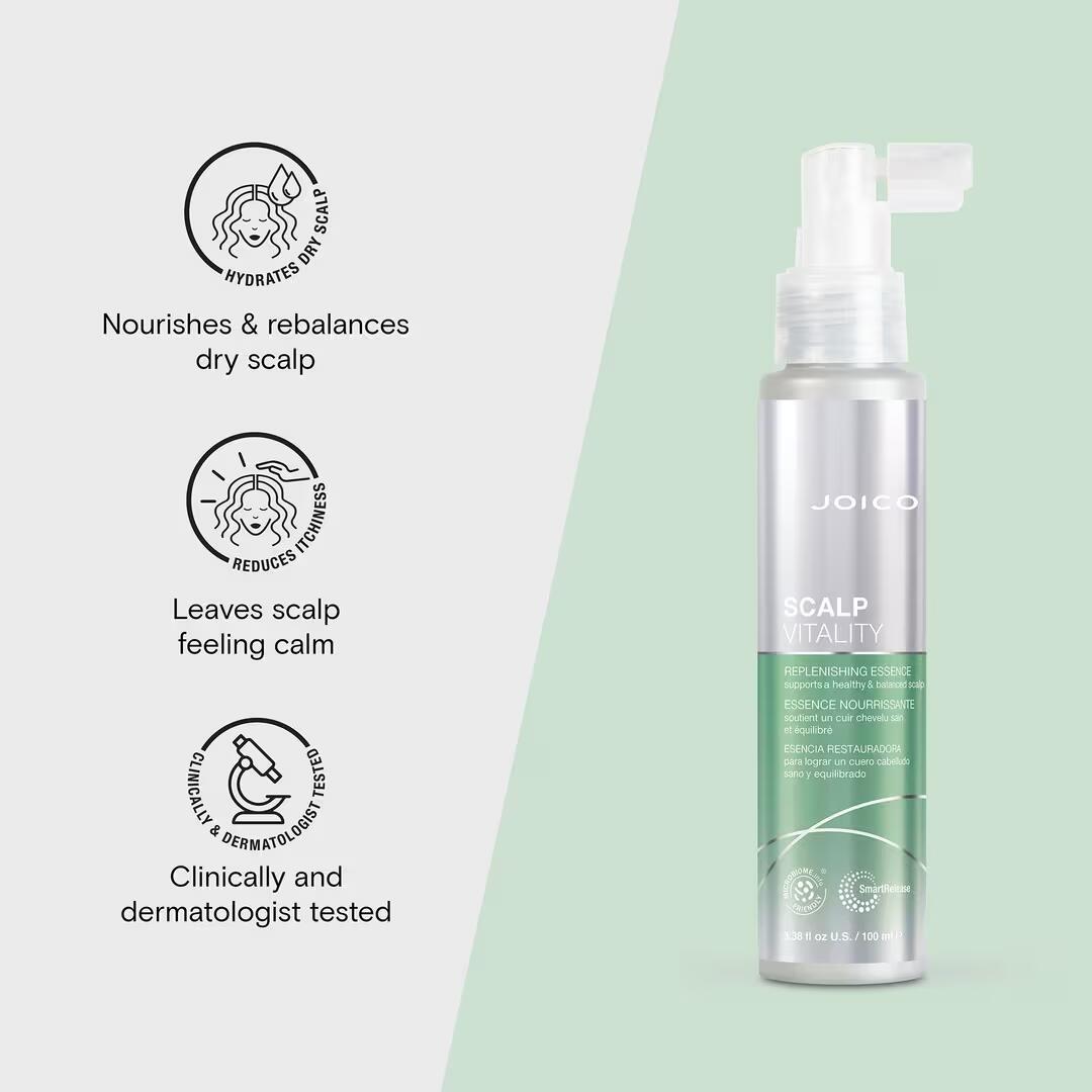 Joico Scalp Vitality Replenishing Essence 3.38 oz