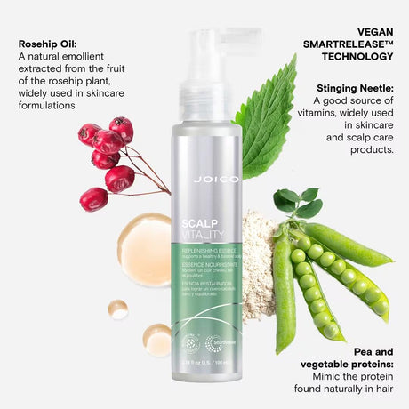 Joico Scalp Vitality Replenishing Essence 3.38 oz