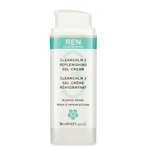 REN Clearcalm 3 Replenishing Gel Cream Blemish Prone 1.7 oz
