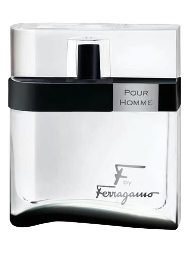 F by Ferragamo Black by Salvatore Ferragamo for Men Eau de Toilette Spray 1.7 oz