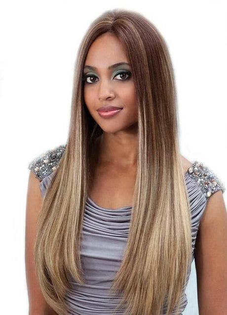 Bobbi Boss Fine Silky Indi Remy Virgin Human Hair 14" Color P1B/27