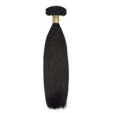 Bohyme Silky Straight Machine Tied Weft Human Hair 14" Color 1