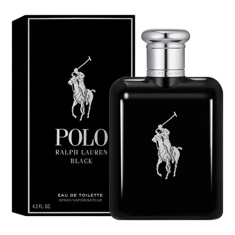 Polo Black by Ralph Lauren for Men Eau de Toilette Spray 4.2 oz