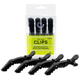 Colortrak The Croc Clips Black 4 Pack