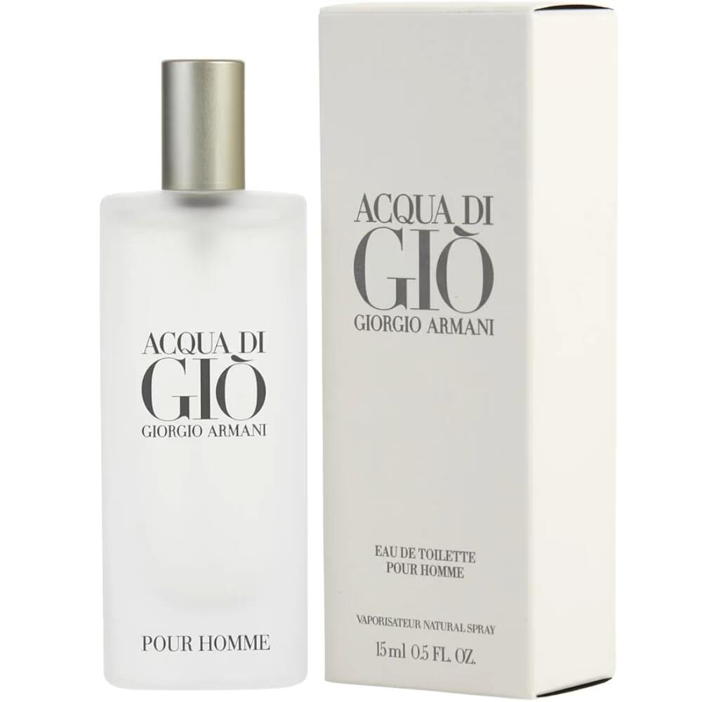 Acqua Di Gio by Giorgio Armani for Men Eau De Toilette Spray 0.5 oz