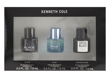 Kenneth Cole Mini Fragrances for Men 3 Piece Gift Set
