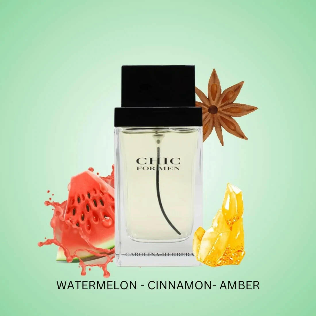 Chic for Men by Carolina Herrera Eau de Toilette Spray 3.4 oz