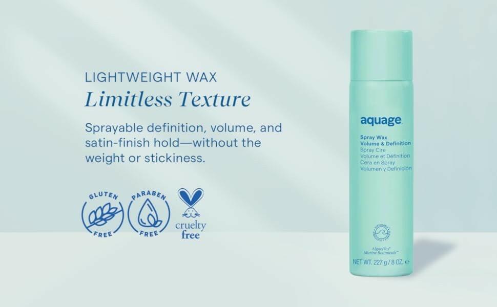 Aquage Spray Wax Volume & Definition 8 oz