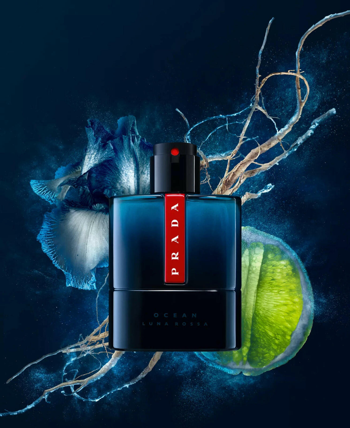 Luna Rossa Ocean by Prada Fragrance for Men 3 Piece Gift Set