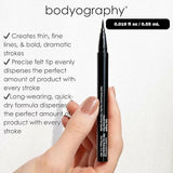 Bodyography On Point Liquid Liner Pen Jet Black