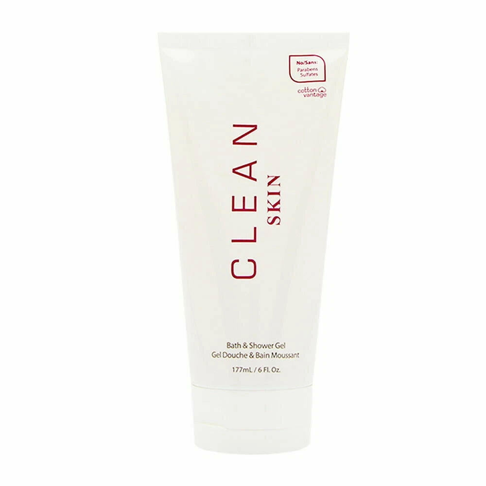 Clean Skin by Clean for Women Bath & Shower Gel 6 oz