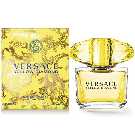 Versace Yellow Diamond for Women Eau de Toilette Spray 3 oz