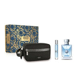 Versace Pour Homme Fragrance for Men 3 Piece Gift Set