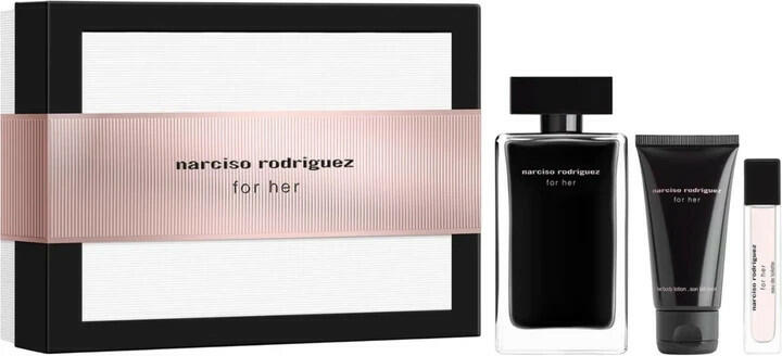 Narciso Rodriguez for her Fragrance for Women 3 piece Gift Set
