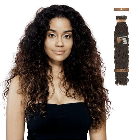 Bohyme French Refined Machine-Tied Weft Human Hair 18" Color 27