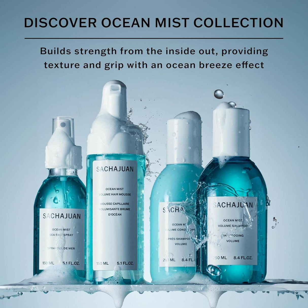 Sachajuan Ocean Mist Volume Hair Mousse 5.1 oz