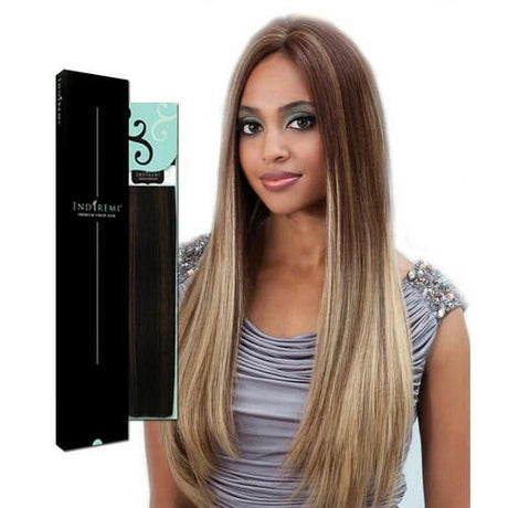 Bobbi Boss Indi Remi Virgin Fine Silky Human Hair 18" Color 613