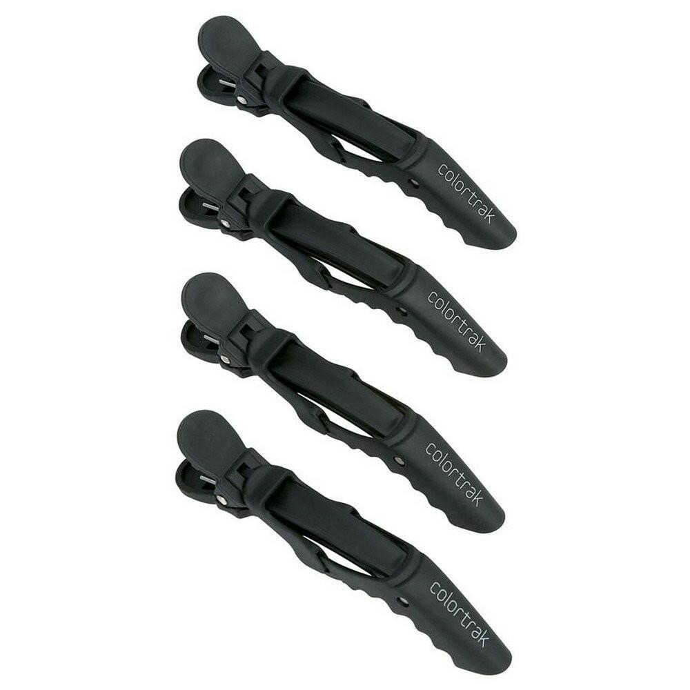 Colortrak The Croc Clips Black 4 Pack