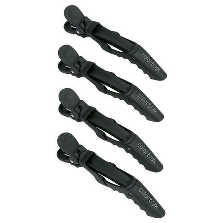 Colortrak The Croc Clips Black 4 Pack