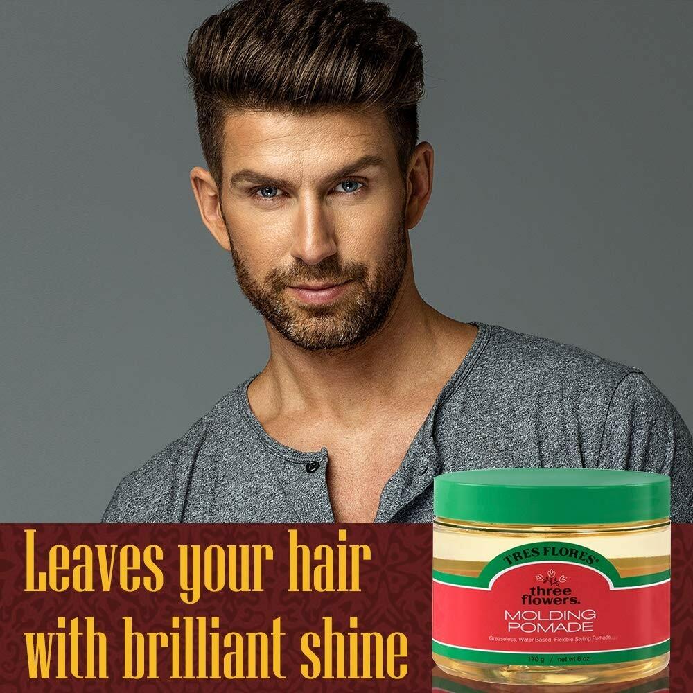 Tres Flores Three Flowers Molding Pomade 6 oz