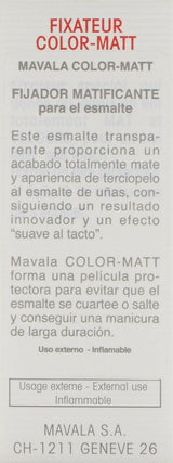 Mavala Color-Matt Top Coat 0.3 oz
