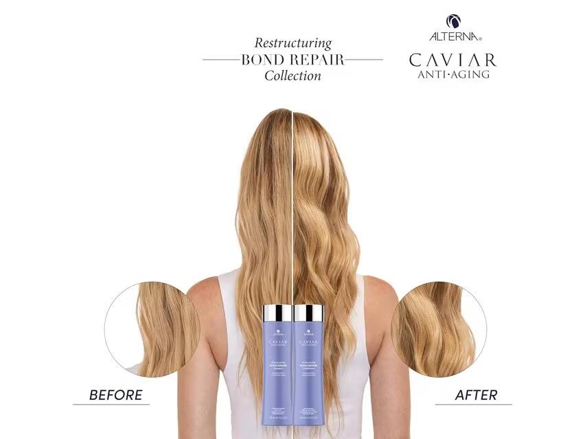 Alterna Caviar Anti-Aging Restructuring Bond Repair Shampoo 33.8 oz