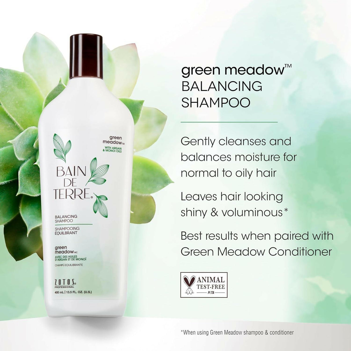 Bain de Terre Green Meadow Balancing Shampoo 33.8 oz